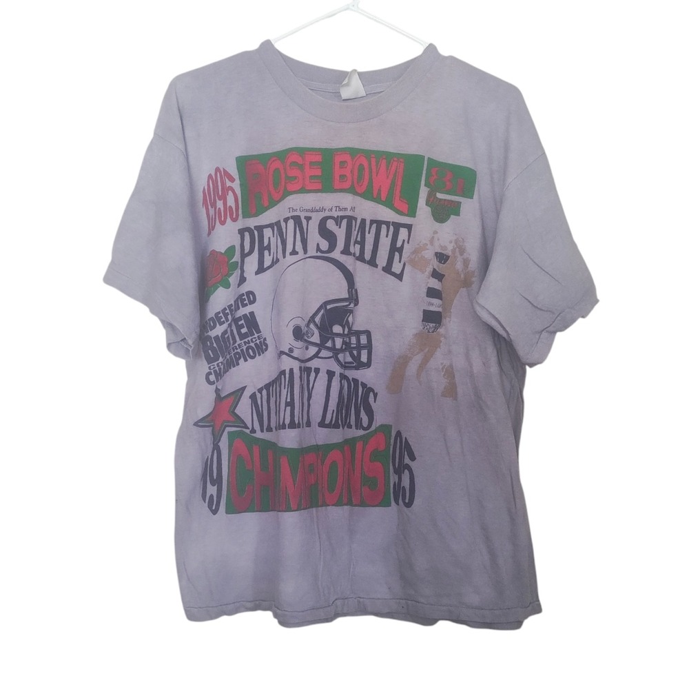 Vintage 1995 Rose Bowl Penn State‎ Tee